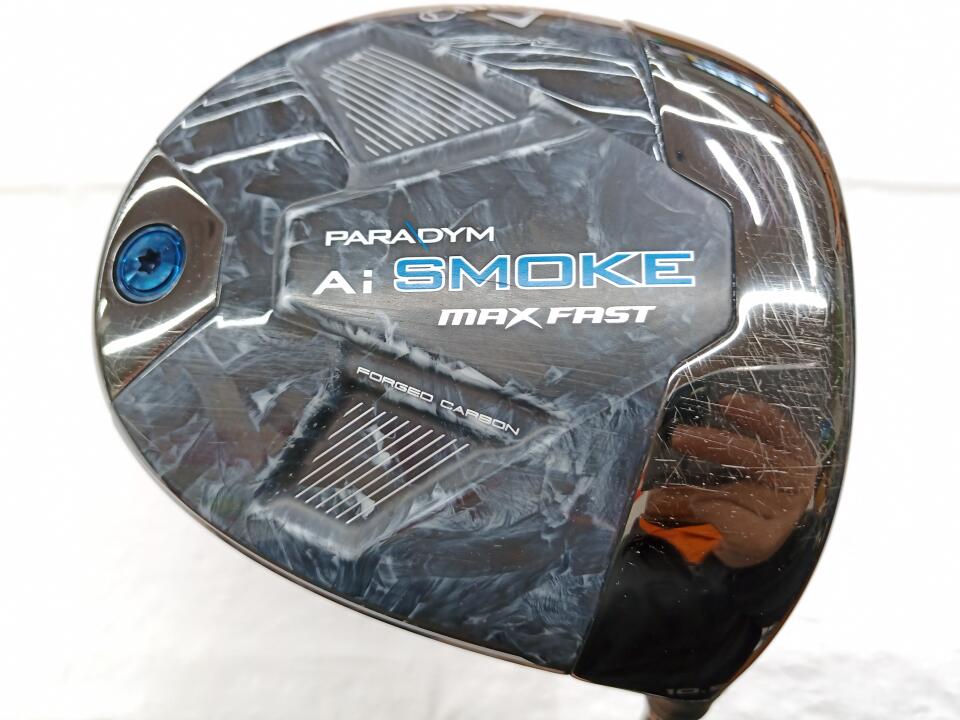 【中古】キャロウェイ PARADYM Ai SMOKE MAX FAST ドライバー 10.5° Rフレックス 45.75インチ ヘッドカバーあり TENSEI 40 for Callaway(Ai SMOKE) Cランク 右利き用 Callaway ゴルフクラブ パラダイムAiスモークマ