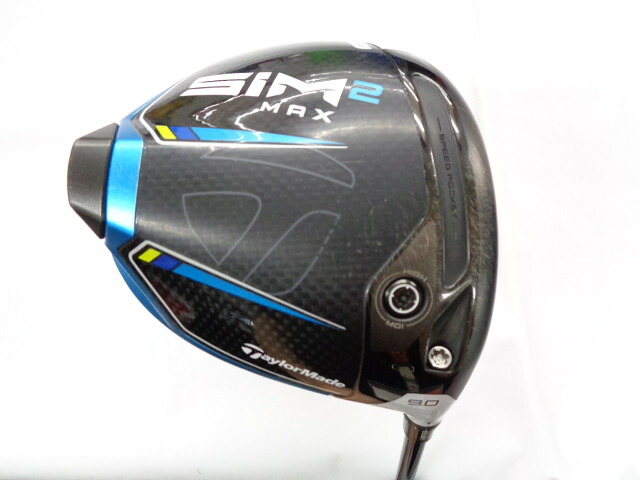 【中古】テーラーメイド SIM2 MAX ドライバー １Ｗ 9° Sフレックス 45.75インチ TENSEI BLUE TM50(SIM2) Cランク 右利き用 Taylormade ゴルフクラブ シム2マックス ゴルフドゥ ゴルフ用品 GOLF DO 中古ゴルフ