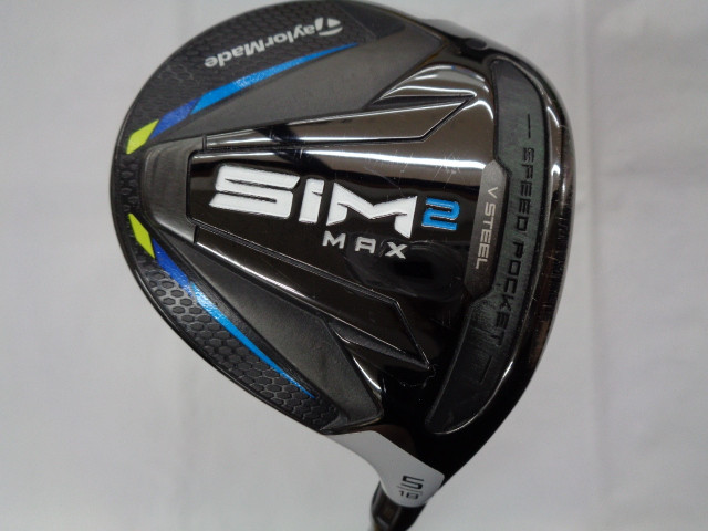 【中古】テーラーメイド SIM2 MAX フェアウェイウッド 5W 18&deg; SRフレックス 42.25インチ ヘッドカバーあり TENSEI BLUE TM50(SIM2) Cランク 右利き用 Taylormade ゴルフクラブ シム2マックス ゴルフドゥ ゴ｜ゴルフ ドゥ 中古クラブ店