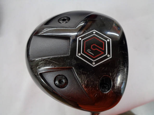 【中古】ジョージ武井デザイン GTD 455 ドライバー 10° Sフレックス 45.75インチ ヘッドカバーあり waccine compo GR560 リシャフト品 Dランク 右利き用 GTD ゴルフクラブ ゴルフドゥ ゴルフ用品 GOLF DO