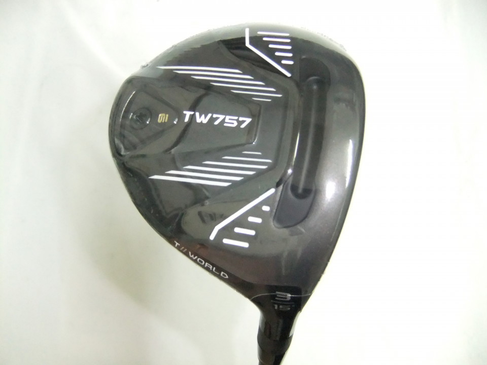 【中古】ホンマゴルフ TOUR WORLD TW757 フェアウェイウッド 3W 15° Sフレックス 43.0インチ ヘッドカバーあり VIZARD FZ-5 Sランク 右利き用 ゴルフクラブ ツアーワールド ゴルフドゥ ゴルフ用品 GOLF D