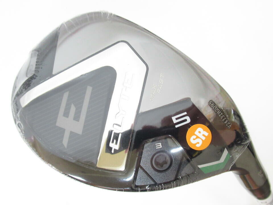 【中古】キャロウェイ ELYTE MAX FAST ユーティリティ 24° SRフレックス 39.0インチ ヘッドカバーあり LIN-Q GREEN 40 for Callaway Sランク 右利き用 Callaway ゴルフクラブ エリートマックスファスト ゴル