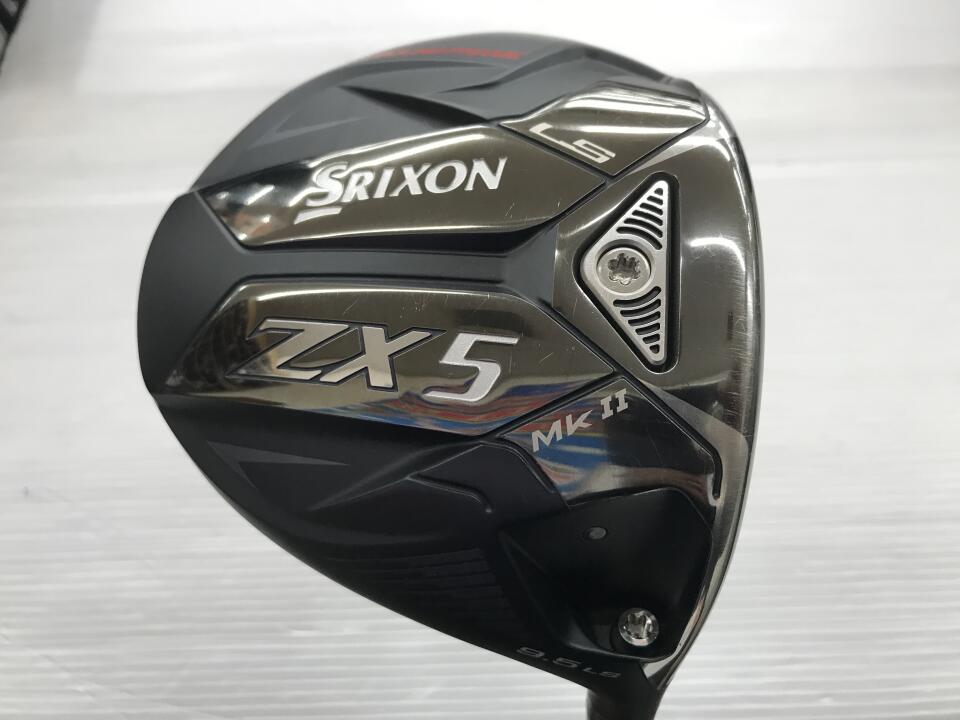 【中古】ダンロップ SRIXON ZX5 Mk2 LS ドライバー 9.5° Sフレックス 45.5インチ ヘッドカバーあり SPEEDER NX GREEN 60 Cランク 右利き用 DUNLOP ゴルフクラブ スリクソンZX5 MK2 LS ゴルフドゥ ゴルフ用品 GOL