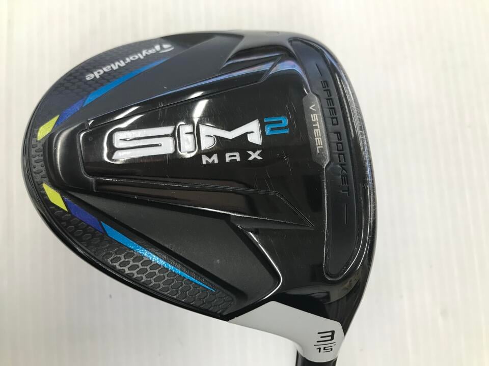 【中古】テーラーメイド SIM2 MAX フェアウェイウッド 3W 15° SRフレックス 42.5インチ TENSEI BLUE TM50(SIM2) Cランク 右利き用 Taylormade ゴルフクラブ シム2マックス ゴルフドゥ ゴルフ用品 GOLF DO 中古 17,345円