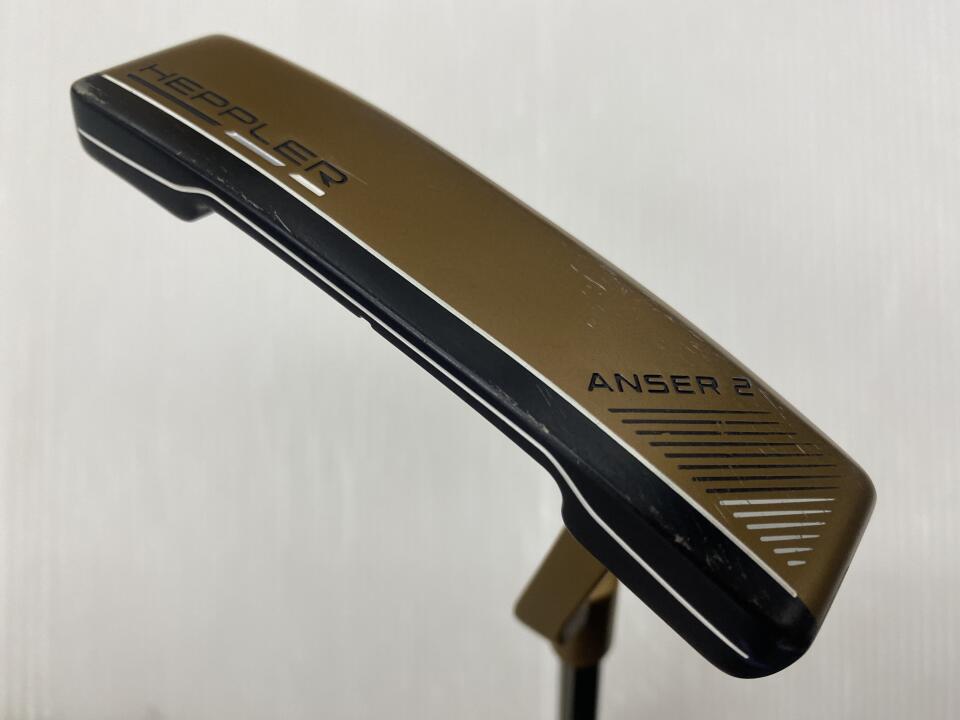 【中古】ピン HEPPLER ANSER 2 パター 34.0インチ ヘッドカバーあり オリジナルスチール Cランク 右利き用 PING ゴルフクラブ ゴルフドゥ ゴルフ用品 GOLF DO 中古ゴルフクラブ
