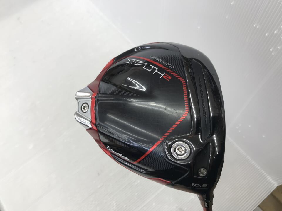 【中古】テーラーメイド STEALTH2 ドライバー 10.5° Rフレックス 45.0インチ ヘッドカバーあり VENTUS TR RED 5 Cランク 右利き用 Taylormade ゴルフクラブ ステルス2 ゴルフドゥ ゴルフ用品 GOLF DO 中古ゴ