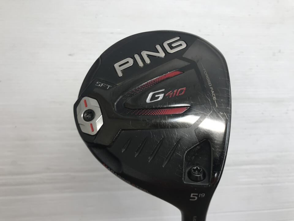 【中古】ピン G410 SFT フェアウェイウッド 5W 19° Rフレックス 43.0インチ Speeder EVOLUTION 6FW 40 リシャフト品 Dランク 右利き用 PING ゴルフクラブ ゴルフドゥ ゴルフ用品 GOLF DO 中古ゴルフクラブ