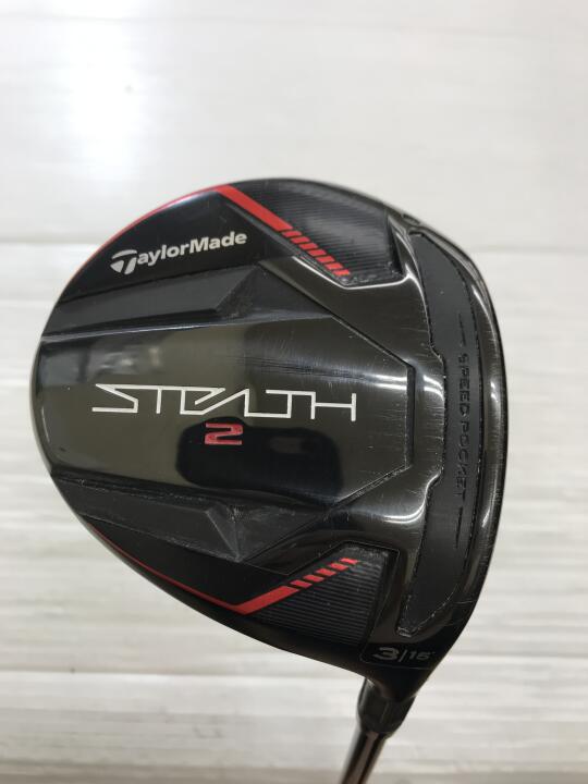 【中古】テーラーメイド STEALTH2 フェアウェイウッド 3W 15° Sフレックス 43.25インチ TENSEI RED TM50 Cランク 右利き用 Taylormade ゴルフクラブ ステルス2 ゴルフドゥ ゴルフ用品 GOLF DO 中古ゴルフク
