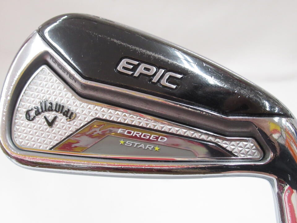 【中古】キャロウェイ EPIC FORGED STAR アイアンセット Rフレックス 38.5インチ Speeder EVOLUTION for CW Dランク 右利き用 Callaway ゴルフクラブ エピックフォージドスター ゴルフドゥ ゴルフ用品 GOLF DO