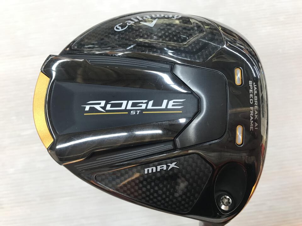 【中古】キャロウェイ ROGUE ST MAX ドライバー 10.5° Sフレックス 45.0インチ ヘッドカバーあり ツアーAD TP-6 リシャフト品 Cランク 右利き用 Callaway ゴルフクラブ ローグSTマックス ゴルフドゥ ゴ