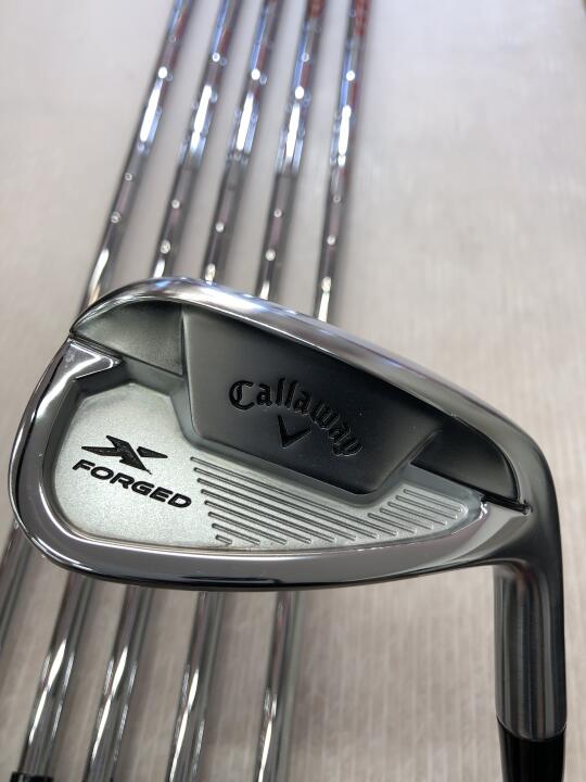 【中古】キャロウェイ X FORGED STAR 2021 アイアンセット 23° Sフレックス 38.0インチ NSプロ MODUS 3 TOUR 105 Cランク 右利き用 Callaway ゴルフクラブ エックスフォージドスター2021 ゴルフドゥ ゴルフ用