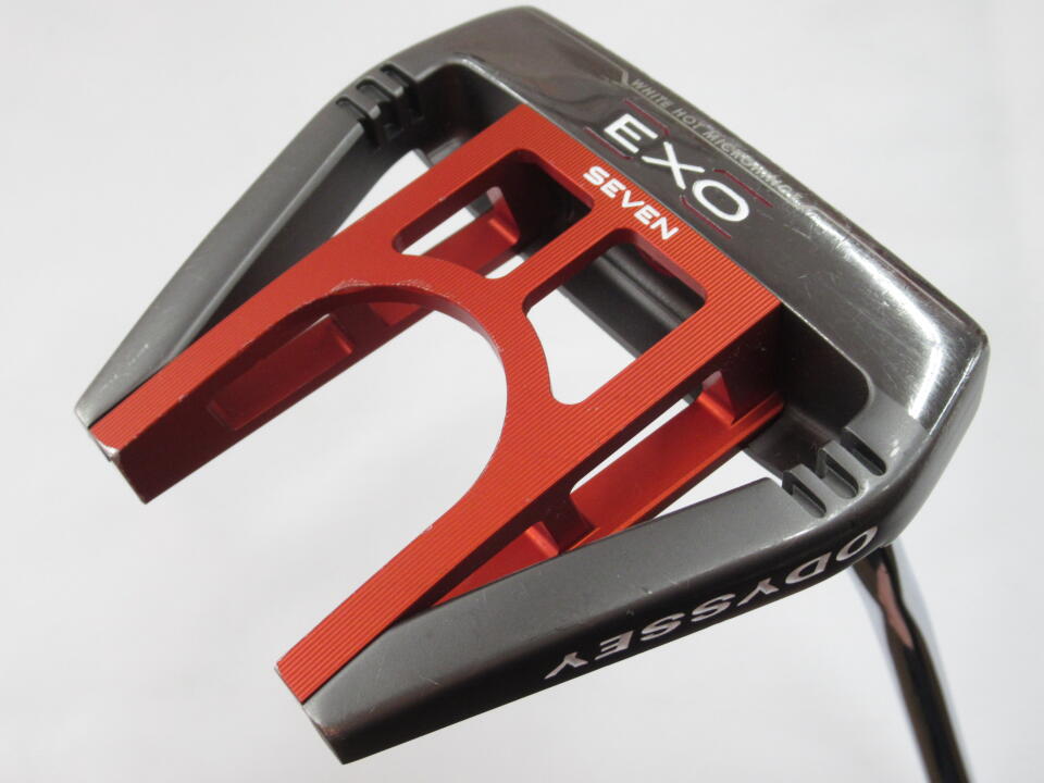 【中古】【訳あり】オデッセイ EXO SEVEN パター 33.0インチ ヘッドカバーあり オリジナルスチール Cランク 右利き用 ODYSSEY ゴルフクラブ ゴルフドゥ ゴルフ用品 GOLF DO 中古ゴルフクラブ