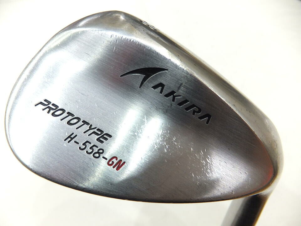 【中古】アキラ PROTOTYPE H-558 ウェッジ 58° WEDGEフレックス 35.0インチ ◆リシャフト◆NSPROMODUS3 105 リシャフト品 Dランク 右利き用 AKIRA ゴルフクラブ ゴルフドゥ ゴルフ用品 GOLF DO 中古ゴルフク
