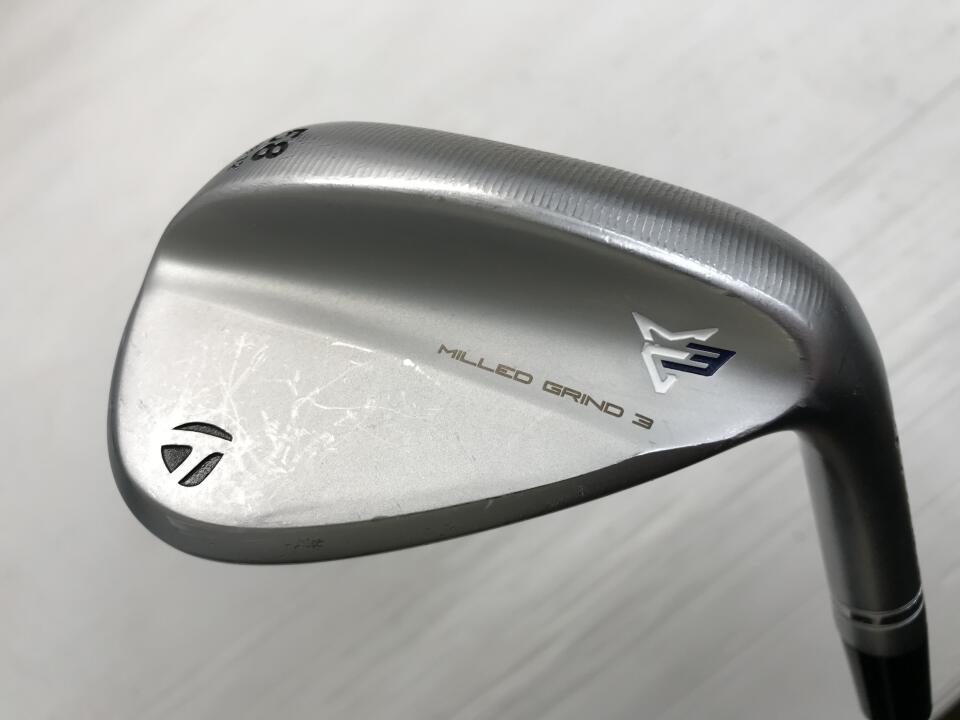 【中古】テーラーメイド MILLED GRIND 3 クローム ウェッジ 58° Sフレックス 35.0インチ NSプロ MODUS 3 TOUR 105 Dランク 右利き用 Taylormade ゴルフクラブ ミルドグラインド3 ゴルフドゥ ゴルフ用品 GOLF D