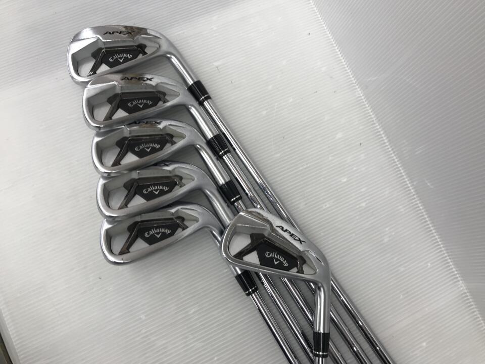 【中古】キャロウェイ APEX 2021 アイアンセット Sフレックス 37.75インチ NSプロ MODUS 3 TOUR 105 Cランク 右利き用 Callaway ゴルフクラブ エイペックス2021 ゴルフドゥ ゴルフ用品 GOLF DO 中古ゴルフク