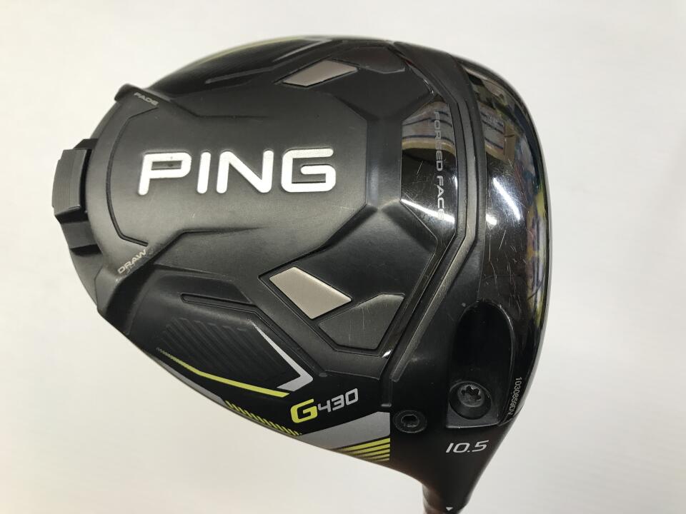 【中古】ピン G430 LST ドライバー 10.5° Sフレックス 45.25インチ ヘッドカバーあり VENTUS TR RED 6 リシャフト品 Cランク 右利き用 PING ゴルフクラブ ゴルフドゥ ゴルフ用品 GOLF DO 中古ゴルフクラブ