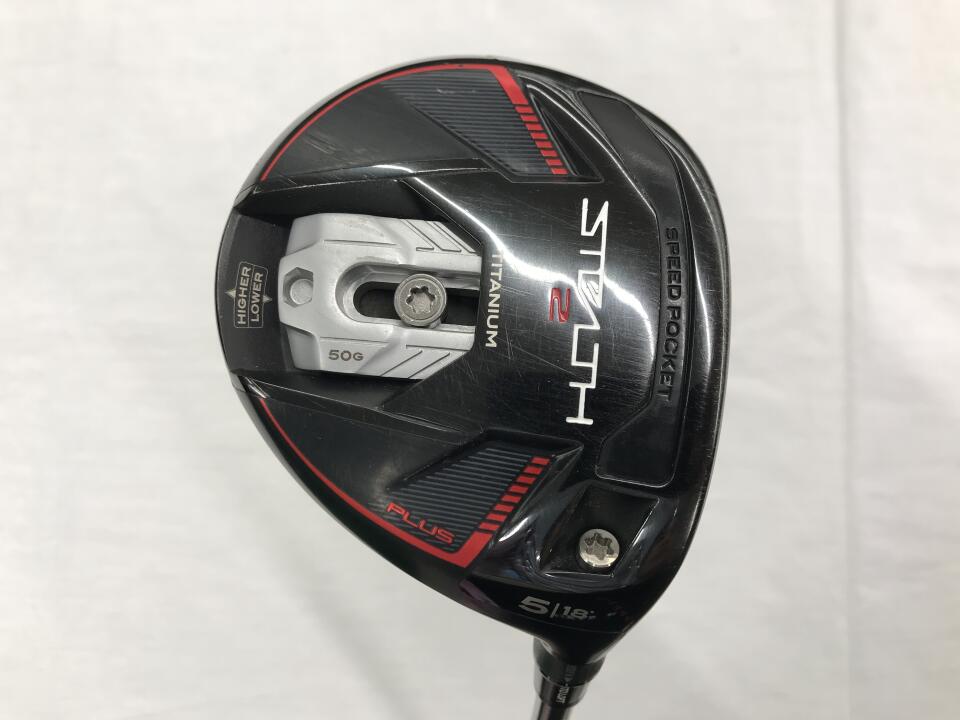 【中古】テーラーメイド STEALTH2 PLUS フェアウェイウッド 5W 18° Sフレックス 42.0インチ ヘッドカバーあり ディアマナ GT60 Cランク 右利き用 Taylormade ゴルフクラブ ステルス2プラス ゴルフドゥ