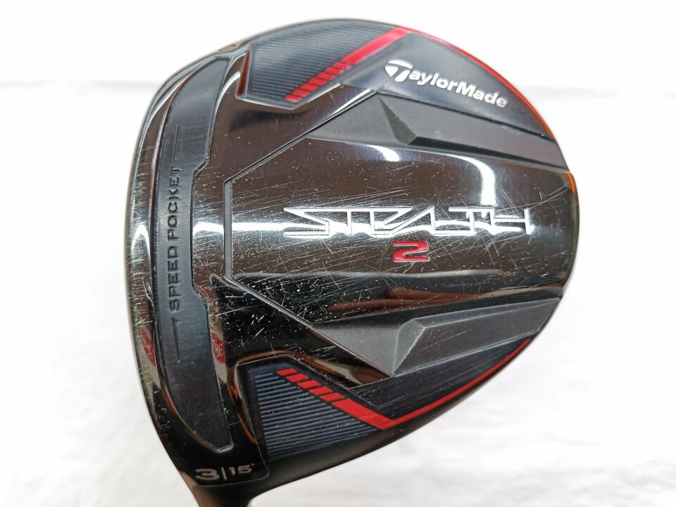 【中古】テーラーメイド STEALTH2 フェアウェイウッド 3W 15° Sフレックス 43.25インチ ヘッドカバーあり TENSEI RED TM50 Cランク 左利き用 Taylormade ゴルフクラブ ステルス2 ゴルフドゥ ゴルフ用品 GOL 18,965円