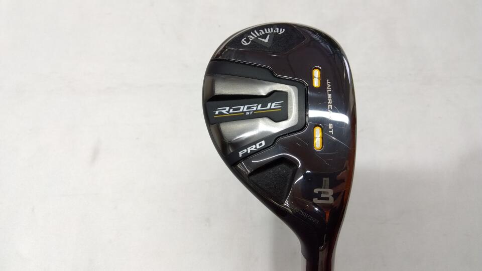 【中古】キャロウェイ ROGUE ST PRO ユーティリティ 20° Sフレックス 40.0インチ ヘッドカバーあり Fujikura MC 80 for Callaway Cランク 右利き用 Callaway ゴルフクラブ ローグSTプロ ゴルフドゥ ゴルフ用
