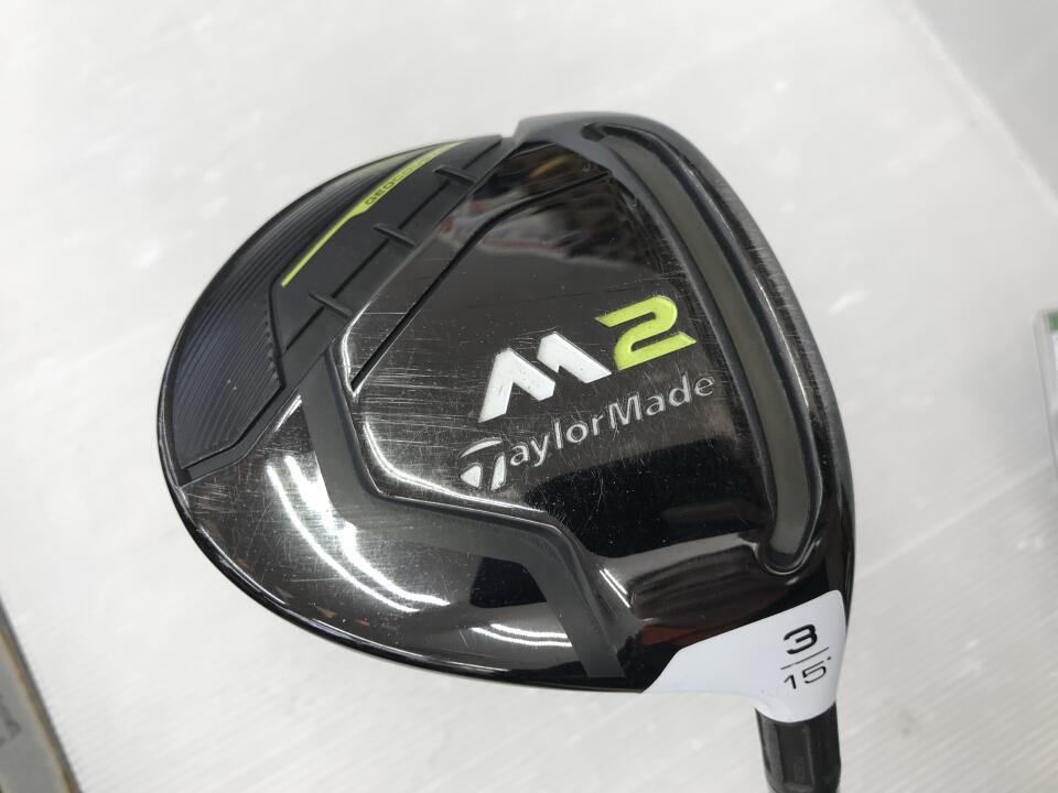 【中古】テーラーメイド M2 2017 フェアウェイウッド 3W 15° SRフレックス 42.5インチ Fire Express　FW55 リシャフト品 Cランク 右利き用 Taylormade ゴルフクラブ ゴルフドゥ ゴルフ用品 GOLF DO 中古ゴル