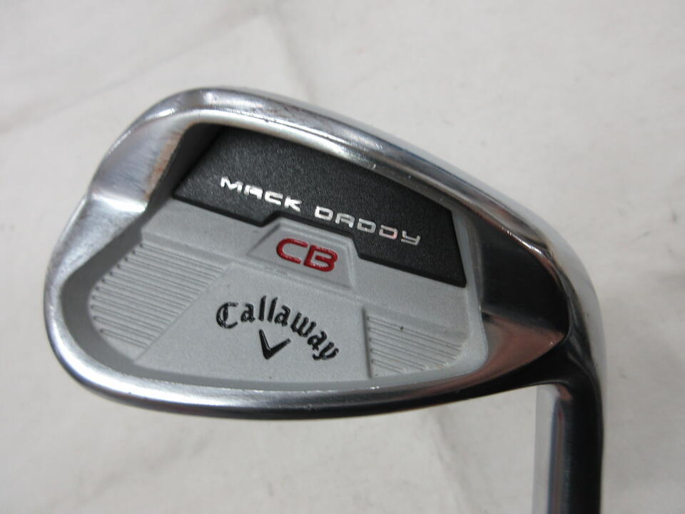 【中古】キャロウェイ MACK DADDY CB ウェッジ 46° S200フレックス 35.5インチ ◆リシャフト◆ﾀﾞｲﾅﾐｯｸｺﾞｰﾙﾄﾞｵﾆｷｽﾌﾞﾗｯｸ105 リシャフト品 Cランク 右利き用 Callaway ゴルフクラ