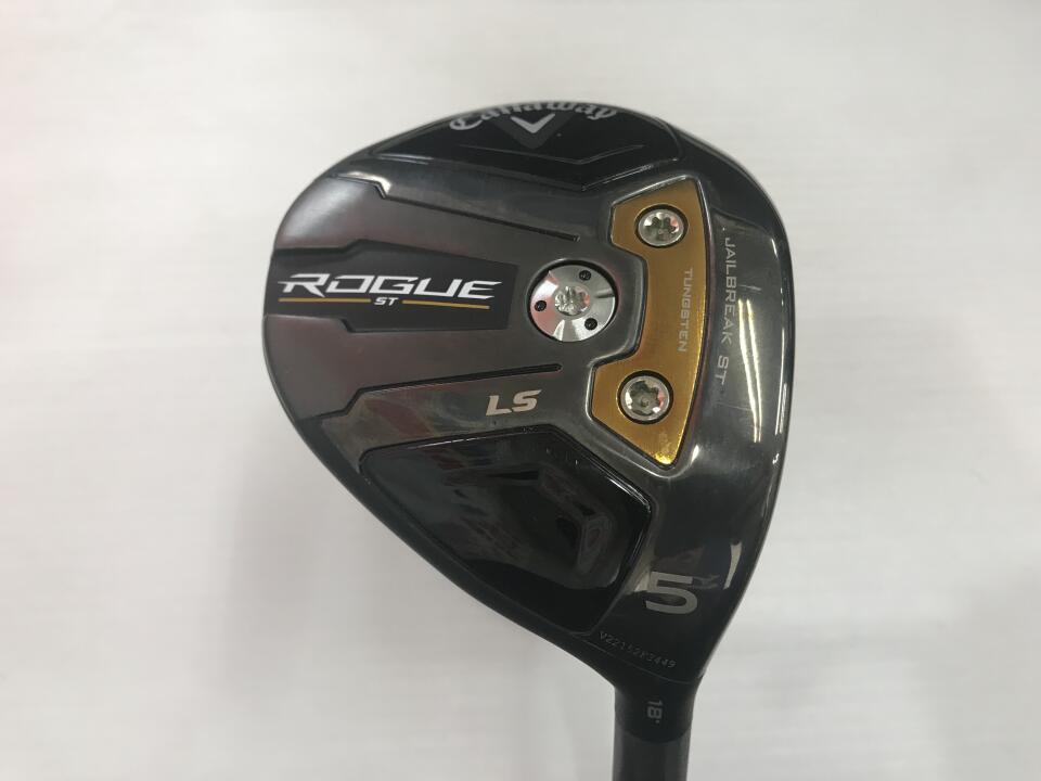 【中古】キャロウェイ ROGUE ST LS フェアウェイウッド 5W 18&deg; Sフレックス 42.75インチ ツアーＡＤ GT-6 リシャフト品 Cランク 右利き用 Callaway ゴルフクラブ ローグSTLS ゴルフドゥ ゴルフ用品 GOLF D｜ゴルフ ドゥ 中古クラブ店