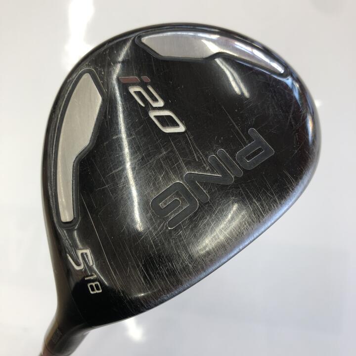 【中古】ピン i20 フェアウェイウッド 5W 18° Sフレックス 42.25インチ TFC 707 F Dランク 右利き用 PING ゴルフクラブ ゴルフドゥ ゴルフ用品 GOLF DO 中古ゴルフクラブ