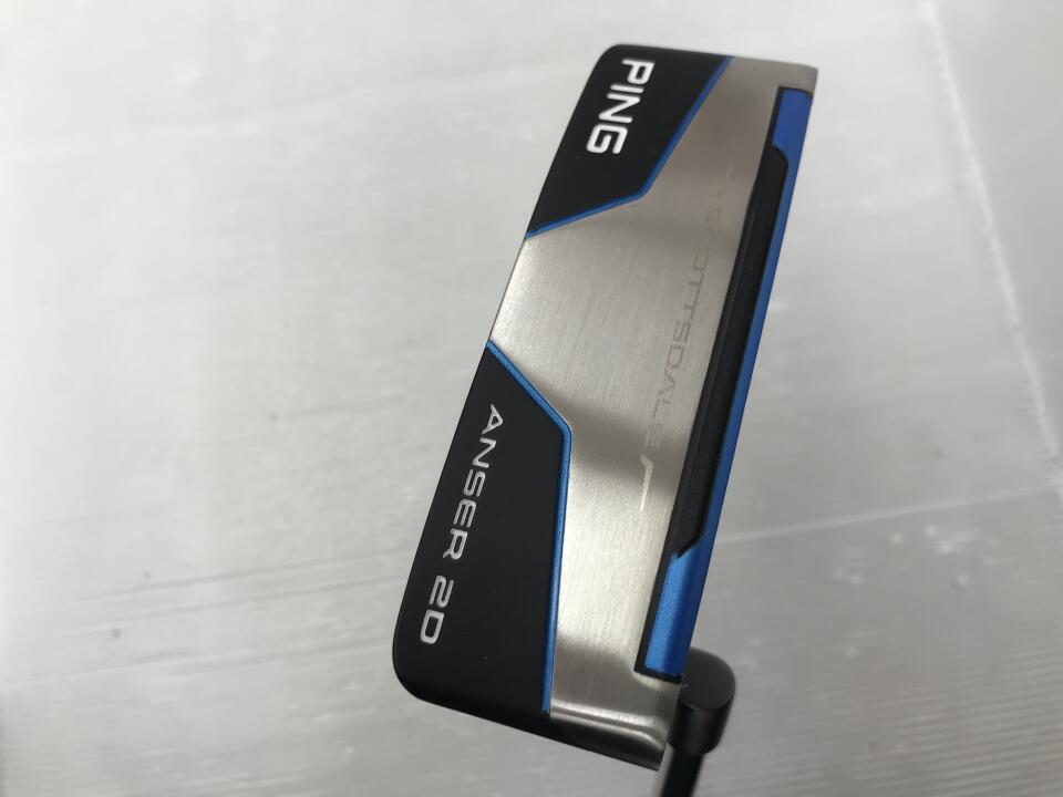 【中古】ピン SCOTTSDALE ANSER 2D パター 34.0インチ ヘッドカバーあり オリジナルスチール Cランク 右利き用 PING ゴルフクラブ スコッツデール アンサー2D ゴルフドゥ ゴルフ用品 GOLF DO 中古ゴル