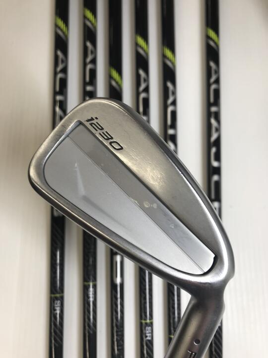 【中古】ピン i230 アイアンセット 26° SRフレックス 38.0インチ ALTA J CB BLACK Cランク 右利き用 PING ゴルフクラブ ゴルフドゥ ゴルフ用品 GOLF DO 中古ゴルフクラブ