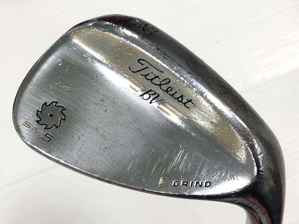 【中古】タイトリスト ボーケイ SM5 ツアークローム ウェッジ 52° S200フレックス 35.5インチ ダイナミックゴールド ツアー イシュー Dランク 右利き用 Titleist ゴルフクラブ ゴルフドゥ ゴルフ