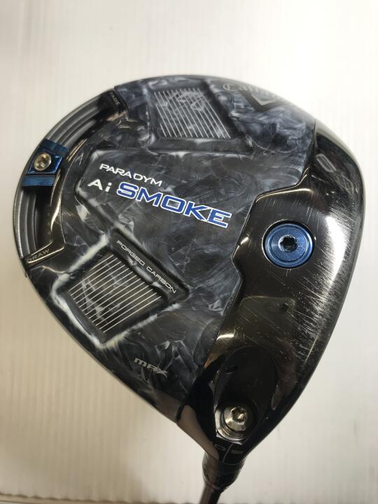 【中古】キャロウェイ PARADYM Ai SMOKE MAX ドライバー 10.5° Sフレックス 45.5インチ ヘッドカバーあり TENSEI PRO Orange 1K 50 リシャフト品 Cランク 右利き用 Callaway ゴルフクラブ パラダイムAiスモーク