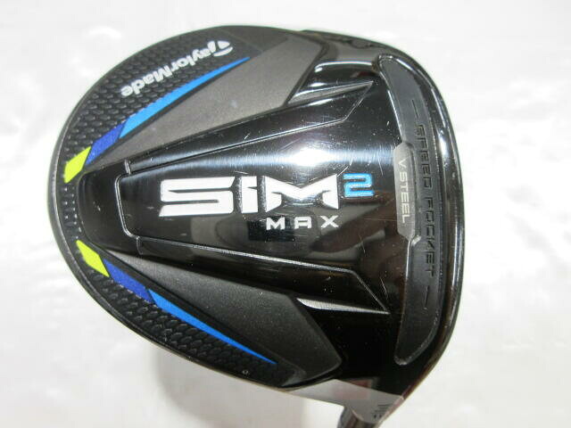 【中古】テーラーメイド SIM2 MAX フェアウェイウッド 3W 15° Rフレックス 43.25インチ ヘッドカバーあり Speeder EVOLUTION7FW リシャフト品 Cランク 右利き用 Taylormade ゴルフクラブ シム2マックス ゴ 18,411円