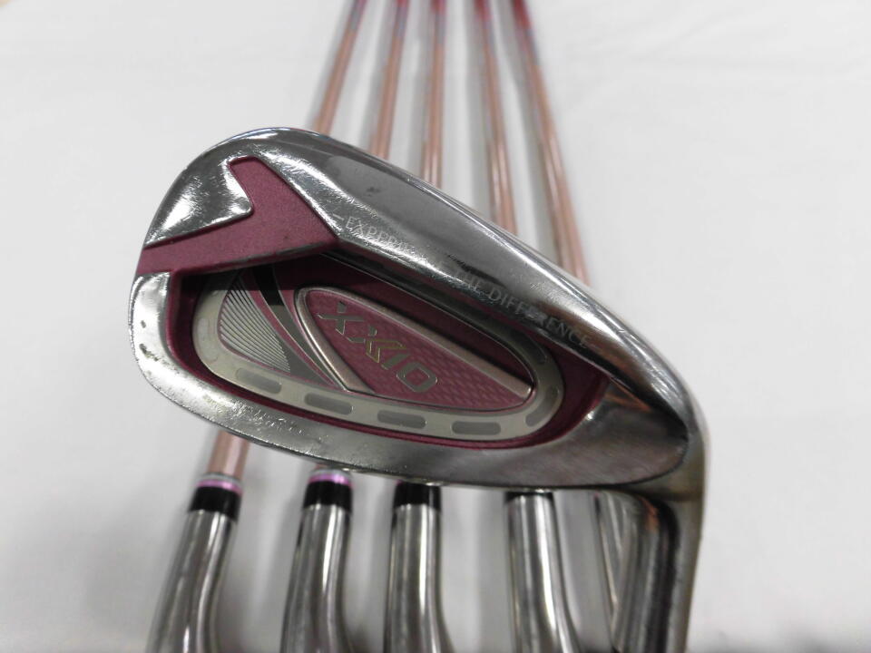 【中古】【レディースモデル】ダンロップ XXIO LADIES 2022 ボルドー アイアンセット Rフレックス 36.25インチ MP1200L ボルドー Cランク 右利き用 DUNLOP ゴルフクラブ ゼクシオ ゴルフドゥ ゴルフ用|ゴルフ ドゥ 中古クラブ店