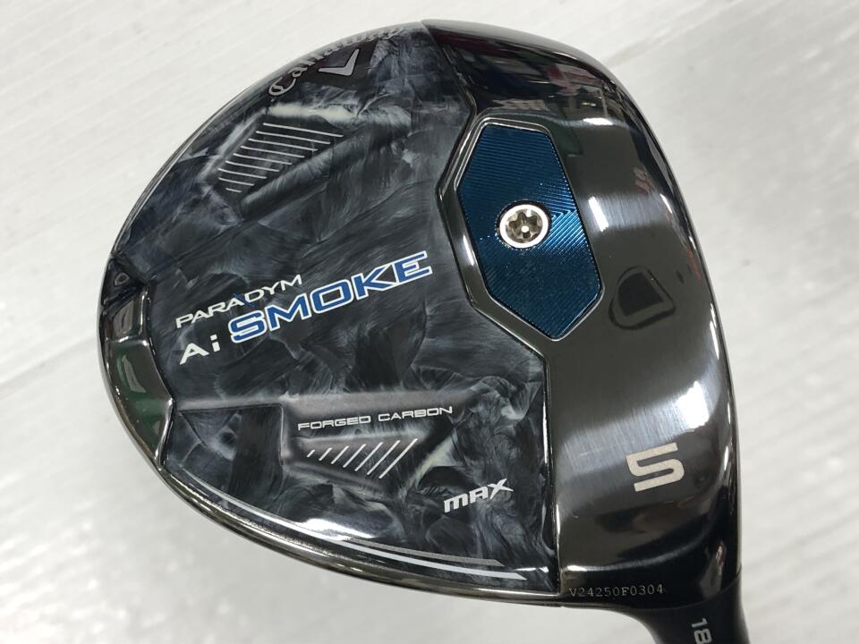 【中古】キャロウェイ PARADYM Ai SMOKE MAX フェアウェイウッド 5W 18° Rフレックス 42.25インチ ヘッドカバーあり TENSEI 50 for Callaway(Ai SMOKE) Cランク 右利き用 Callaway ゴルフクラブ パラダイムAiスモ|ゴルフ ドゥ 中古クラブ店
