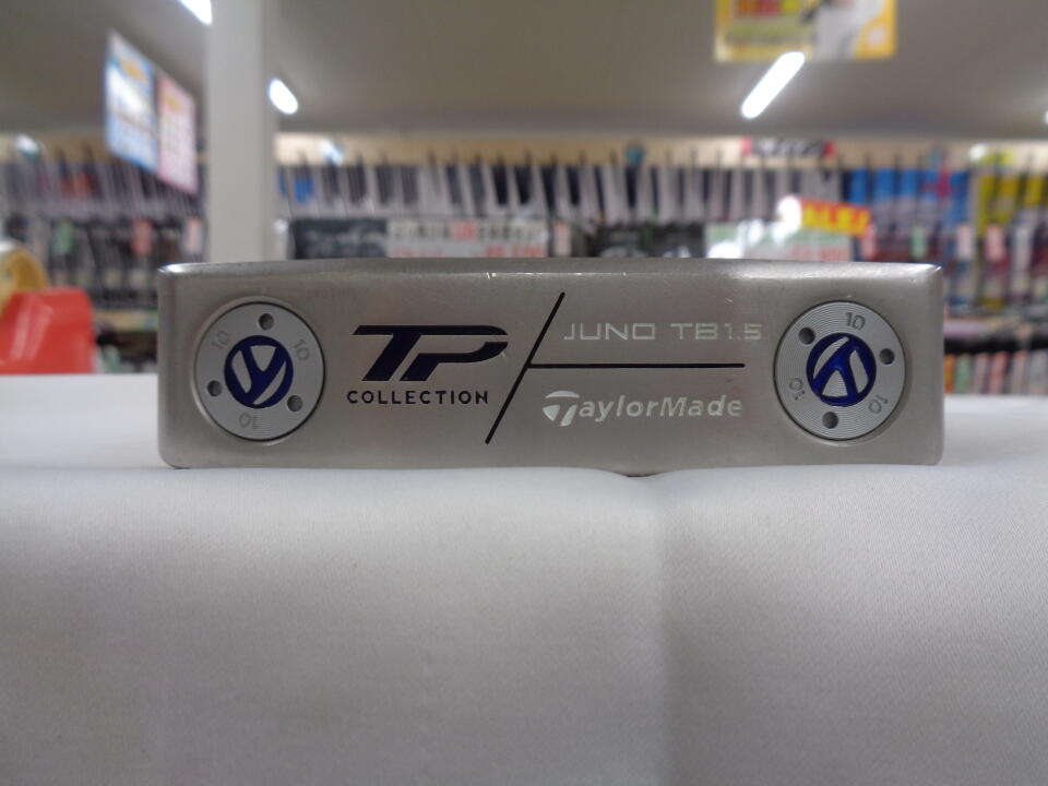 【中古】テーラーメイド TP COLLECTION HYDRO BLAST JUNO TB1.5 パター 34.0インチ ヘッドカバーあり オリジナルスチール Cランク 右利き用 Taylormade ゴルフクラブ ゴルフドゥ ゴルフ用品 GOLF DO 中古ゴル｜ゴルフ ドゥ 中古クラブ店