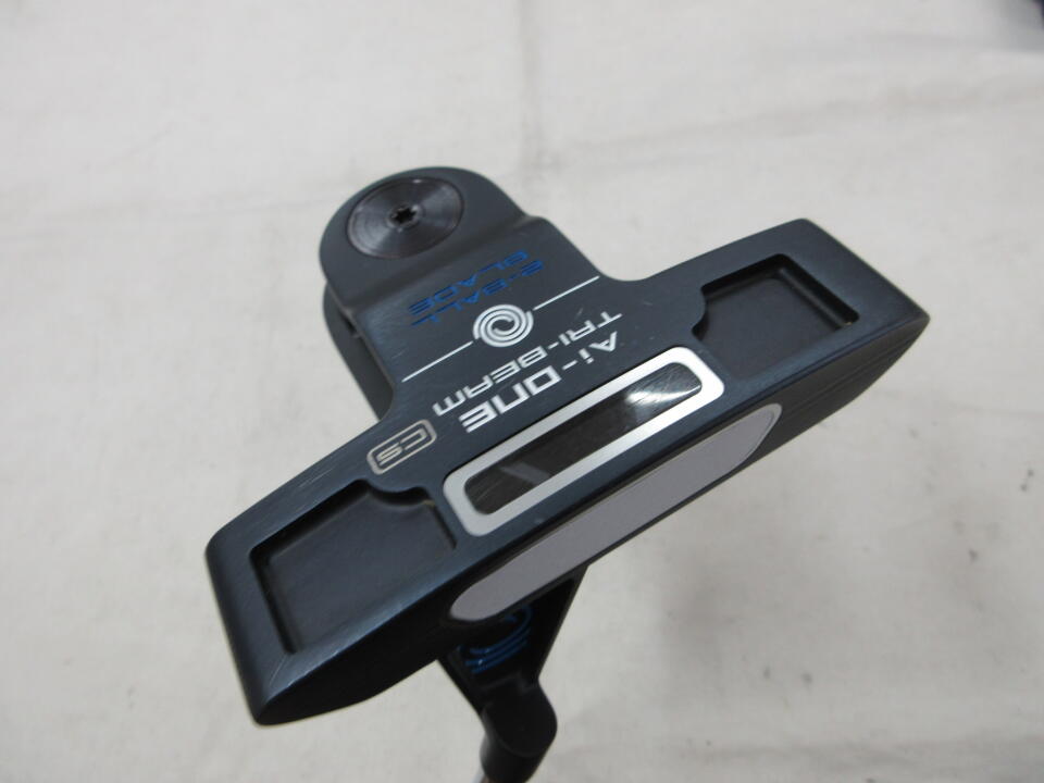 【中古】オデッセイ Ai-ONE TRI-BEAM 2-BALL BLADE CS パター 34.0インチ ヘッドカバーあり オリジナルスチール Cランク 右利き用 ODYSSEY ゴルフクラブ ゴルフドゥ ゴルフ用品 GOLF DO 中古ゴルフクラブ