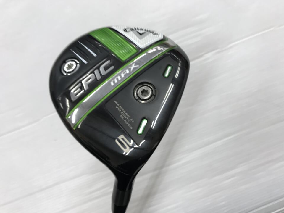 【中古】キャロウェイ EPIC MAX フェアウェイウッド 5W 18° Rフレックス 42.25インチ Diamana 40 for Callaway(EPIC MAX) Bランク 右利き用 Callaway ゴルフクラブ エピックマックス ゴルフドゥ ゴルフ用品 GOLF