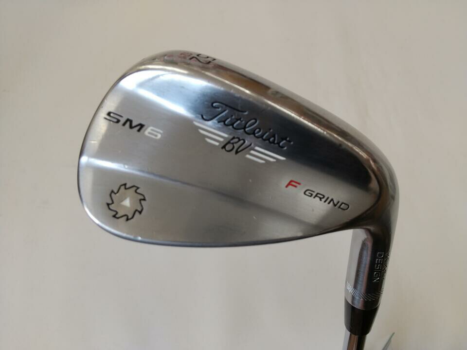 【中古】タイトリスト ボーケイ SM6 ツアークローム ウェッジ 52° Xフレックス 35.5インチ KBS TOUR 130 リシャフト品 Cランク 右利き用 Titleist ゴルフクラブ ゴルフドゥ ゴルフ用品 GOLF DO 中古ゴル