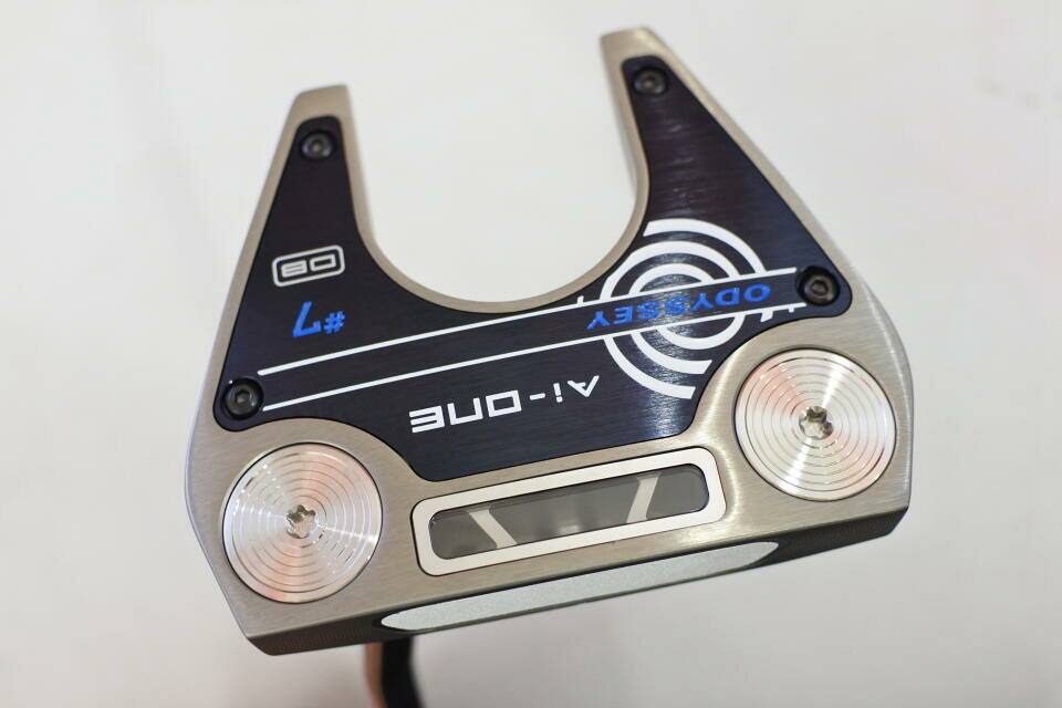 【中古】オデッセイ Ai-ONE SILVER #7 DB パター 34.0インチ ヘッドカバーあり オリジナルスチール Bランク 右利き用 ODYSSEY ゴルフクラブ ゴルフドゥ ゴルフ用品 GOLF DO 中古ゴルフクラブ