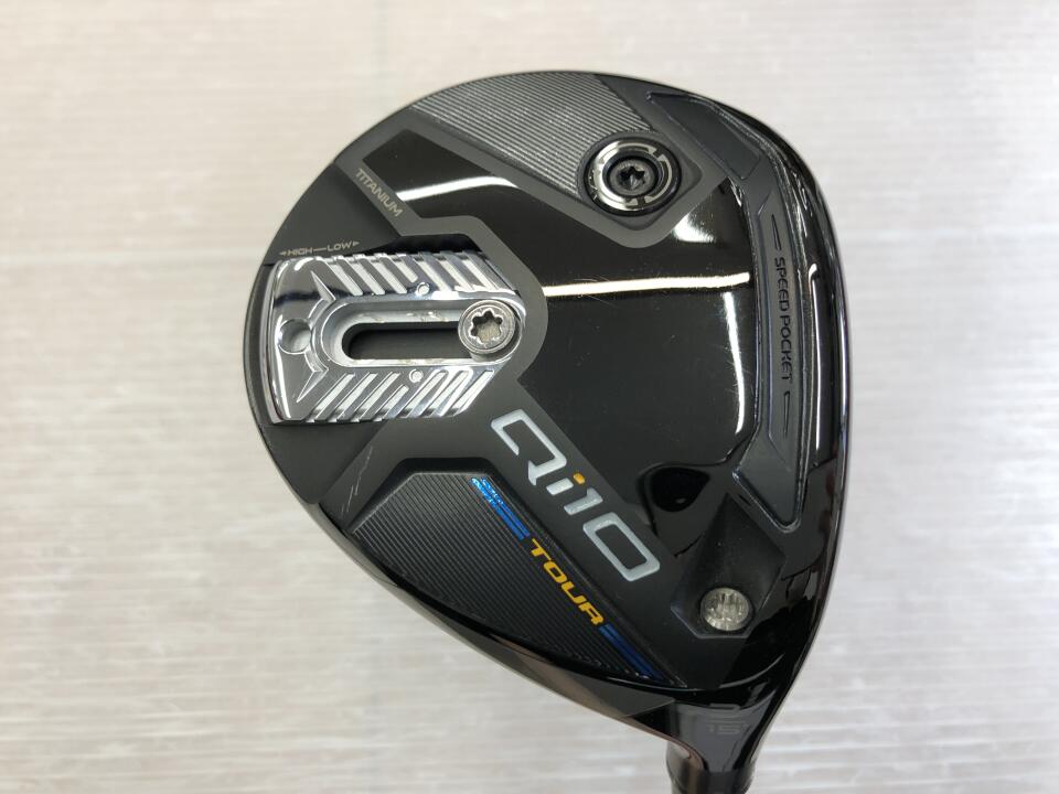 【中古】テーラーメイド Qi10 TOUR フェアウェイウッド 3W 15° Sフレックス 43.25インチ Diamana SILVER TM50 Cランク 右利き用 Taylormade ゴルフクラブ Qi10ツアー ゴルフドゥ ゴルフ用品 GOLF DO 中古ゴルフ