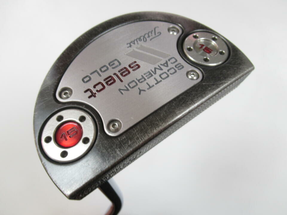 【中古】タイトリスト SC SELECT GoLo パター 34.0インチ ヘッドカバーあり オリジナルスチール Dランク 右利き用 Titleist ゴルフクラブ スコッティキャメロン セレクト ゴーロー ゴルフドゥ ゴル