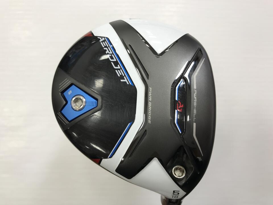 【中古】コブラ AEROJET フェアウェイウッド 5W 18° Sフレックス 42.0インチ ヘッドカバーあり ディアマナ GT50 Cランク 右利き用 COBRA ゴルフクラブ エアロジェット ゴルフドゥ ゴルフ用品 GOLF DO
