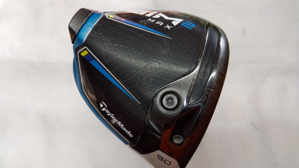 【中古】テーラーメイド SIM2 MAX ドライバー 9° Sフレックス 45.25インチ Speeder 569EVOLUTION 4 リシャフト品 Dランク 右利き用 Taylormade ゴルフクラブ シム2マックス ゴルフドゥ ゴルフ用品 GOLF DO