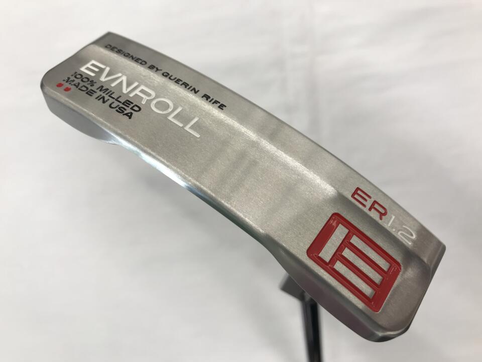 【中古】イーブンロールパター ER1.2 パター 34.0インチ ヘッドカバーあり オリジナルスチール Bランク 右利き用 EVNROLL PUTTERS ゴルフクラブ ゴルフドゥ ゴルフ用品 GOLF DO 中古ゴルフクラブ