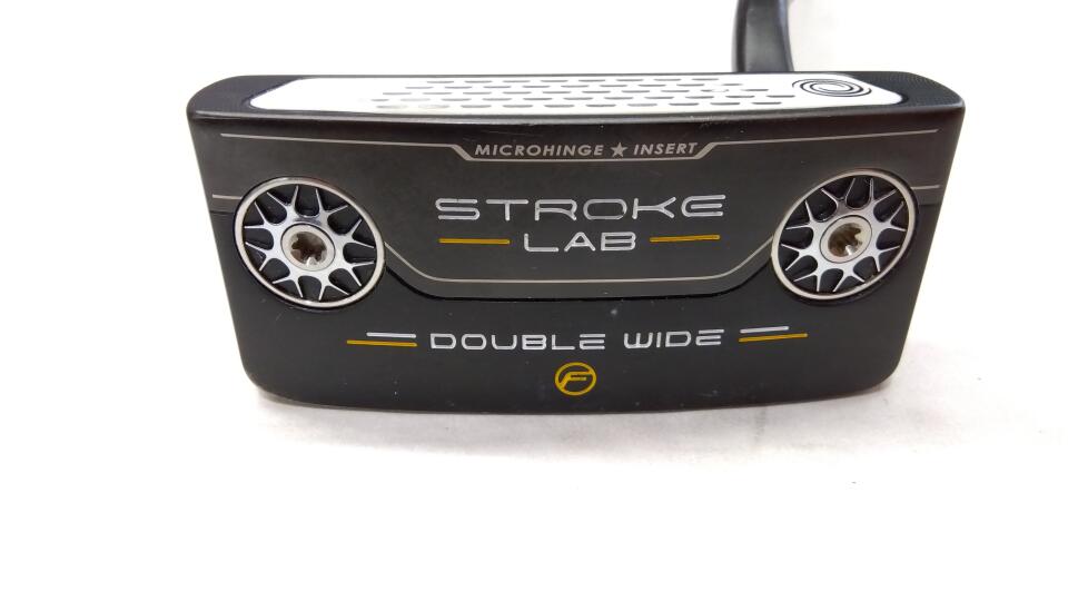 【中古】オデッセイ STROKE LAB BLACK DOUBLE WIDE FLOW パター 34.0インチ STROKE LAB Cランク 右利き用 ODYSSEY ゴルフクラブ ゴルフドゥ ゴルフ用品 GOLF DO 中古ゴルフクラブ|ゴルフ ドゥ 中古クラブ店