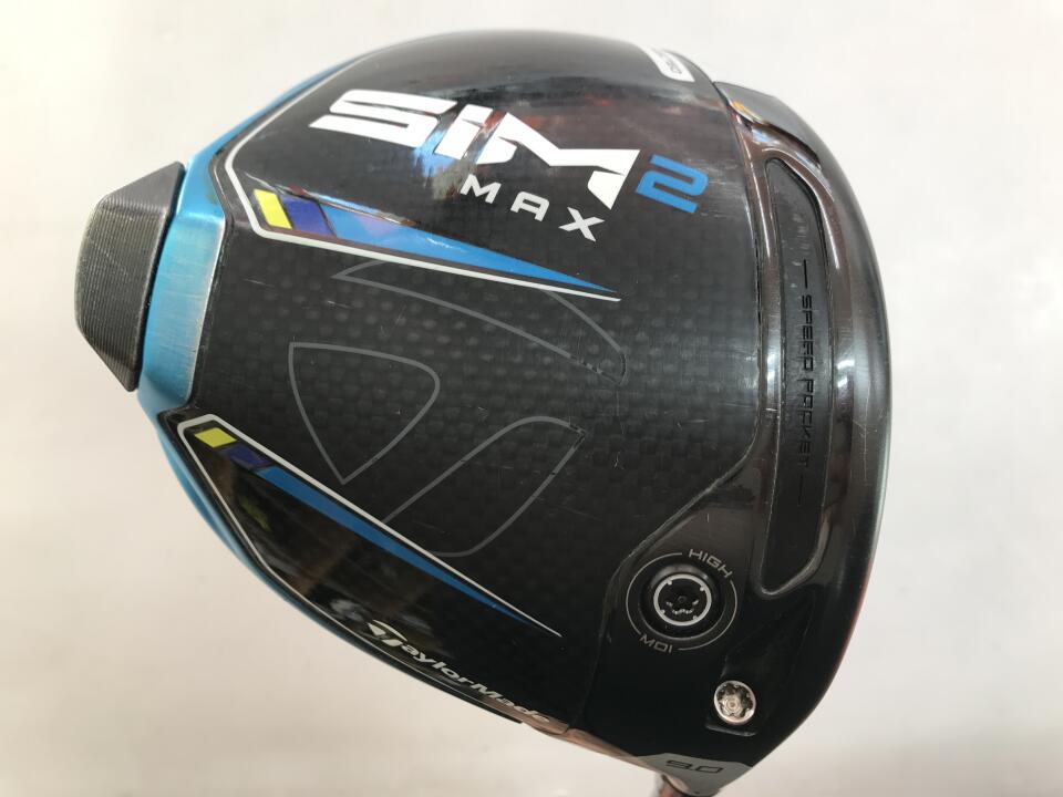 【中古】テーラーメイド SIM2 MAX ドライバー 9° Sフレックス 45.75インチ TENSEI BLUE TM50(SIM2) Dランク 右利き用 Taylormade ゴルフクラブ シム2マックス ゴルフドゥ ゴルフ用品 GOLF DO 中古ゴルフクラ