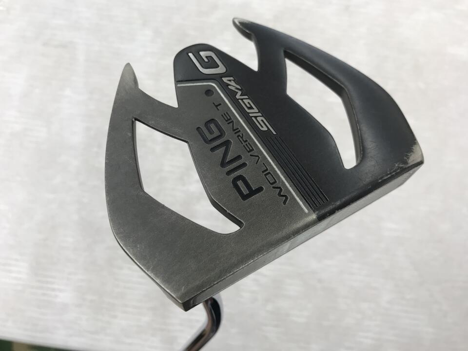 【中古】ピン SIGMA G WOLVERINE T Black Ni パター 34.0インチ オリジナルスチール Cランク 右利き用 PING ゴルフクラブ ゴルフドゥ ゴルフ用品 GOLF DO 中古ゴルフクラブ