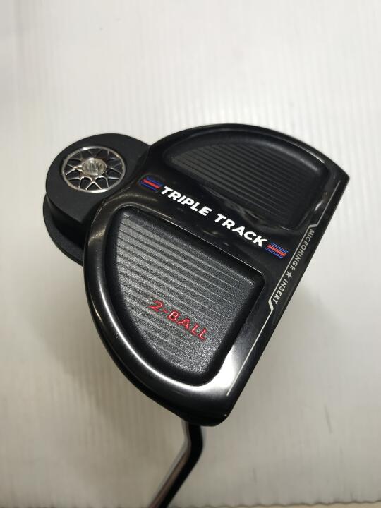 【中古】オデッセイ TRIPLE TRACK 2-BALL パター 34.0インチ ヘッドカバーあり STROKE LAB Cランク 右利き用 ODYSSEY ゴルフクラブ ゴルフドゥ ゴルフ用品 GOLF DO 中古ゴルフクラブ