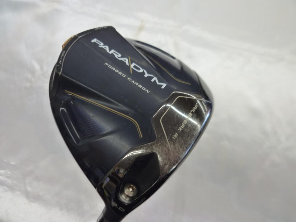 【中古】キャロウェイ PARADYM ドライバー 9.0° Sフレックス 44.25インチ ヘッドカバーあり MMT60 リシャフト品 Dランク 右利き用 Callaway ゴルフクラブ パラダイム ゴルフドゥ ゴルフ用品 GOLF DO 中