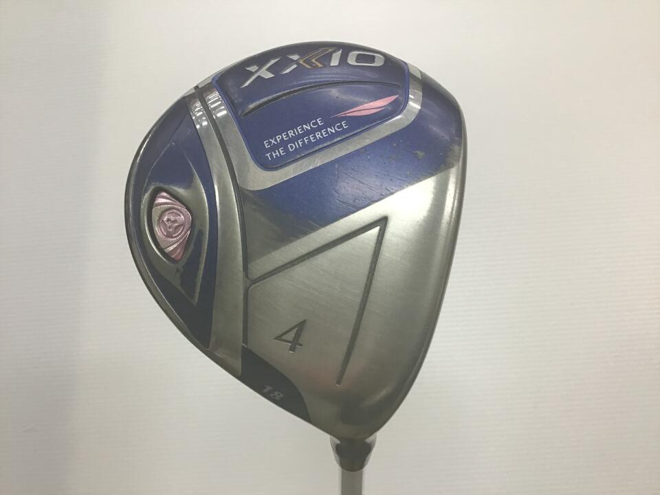 【中古】ダンロップ XXIO LADIES ブルー フェアウェイウッド 4W 18° 41.75インチ ヘッドカバーあり AiR Speeder リシャフト品 Dランク 右利き用 DUNLOP ゴルフクラブ ゼクシオ ゴルフドゥ ゴルフ用品 GOL